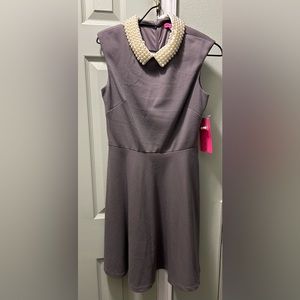 Betsey Johnson Pearl Collar Dress